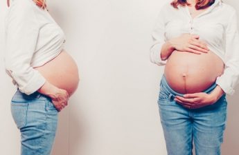 perubahan bentuk perut ibu hamil