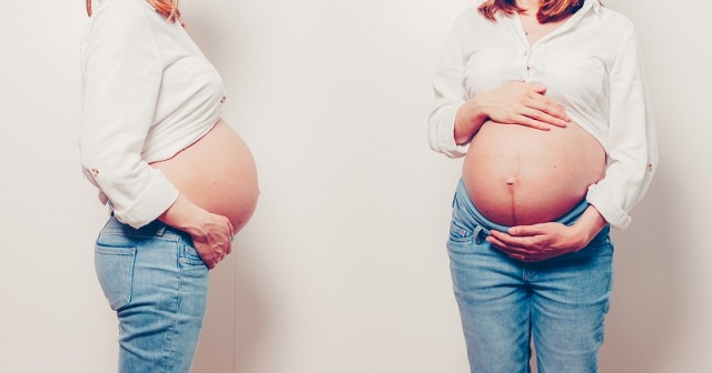 perubahan bentuk perut ibu hamil